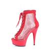 Pleaser - DELIGHT60033RM Bottes de plateforme - Rouge Product image